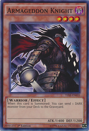 Armageddon Knight [THSF-EN035] Super Rare | Good Games Adelaide SA