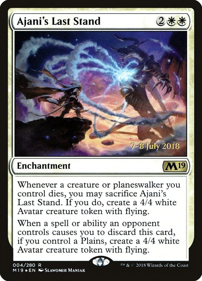 Ajanis Last Stand 4 (Prerelease Cards)  - Foil | Good Games Adelaide SA