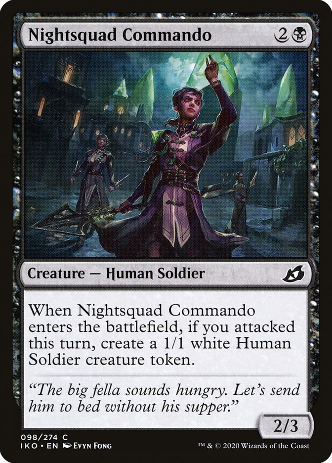 Nightsquad Commando 98 (Ikoria: Lair of Behemoths)  - Foil | Good Games Adelaide SA