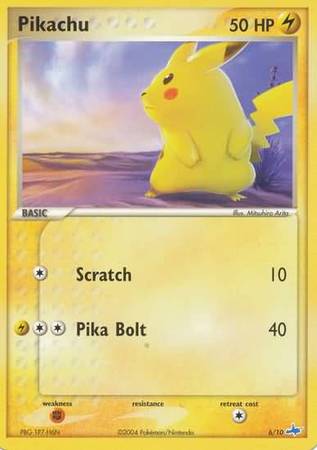 Pikachu (6/10) [EX: Trainer Kit - Latios] | Good Games Adelaide SA