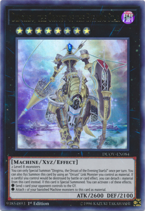 Dingirsu, the Orcust of the Evening Star [DUOV-EN084] Ultra Rare | Good Games Adelaide SA