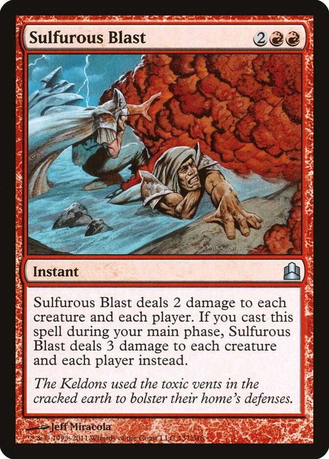 Sulfurous Blast 137 (Commander)  | Good Games Adelaide SA