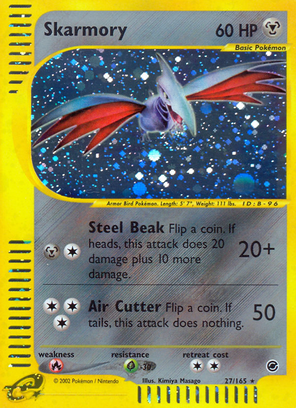 Skarmory (27/165) [Expedition: Base Set] | Good Games Adelaide SA