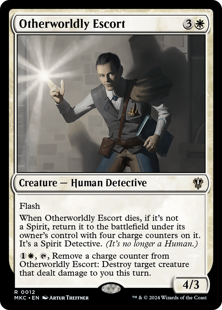 Otherworldly Escort [Murders at Karlov Manor Commander] | Good Games Adelaide SA