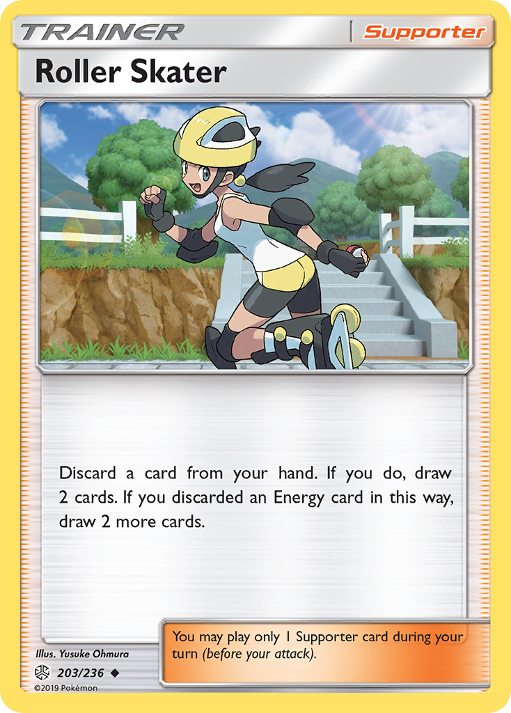 Roller Skater (203/236) [Sun & Moon: Cosmic Eclipse] | Good Games Adelaide SA