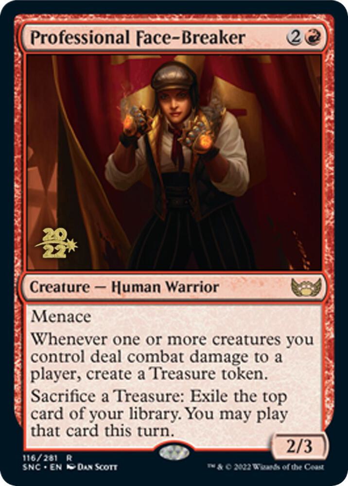 Professional Face Breaker 116 (Prerelease Cards)  - Foil | Good Games Adelaide SA