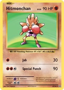 Hitmonchan 62 108 XY Evolutions 062/108 (Deck Exclusives)  | Good Games Adelaide SA