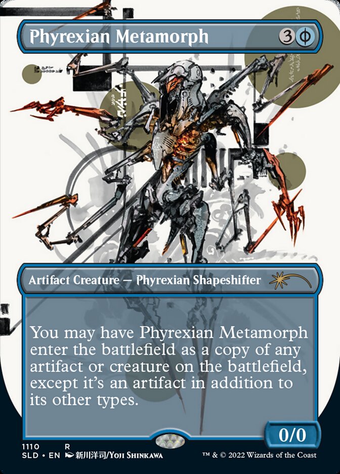 Phyrexian Metamorph (Borderless) [Secret Lair Drop Series] | Good Games Adelaide SA