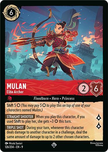 Mulan Elite Archer 126/204 (Fabled)  | Good Games Adelaide SA