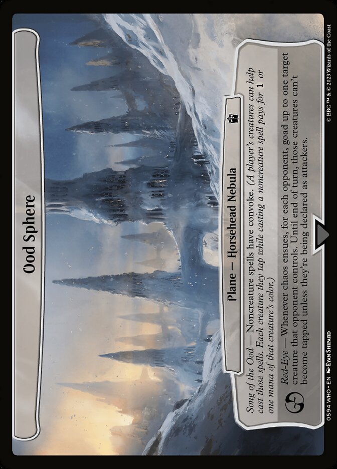 Ood Sphere 594 (Planechase: Universes Beyond: Doctor Who)  | Good Games Adelaide SA