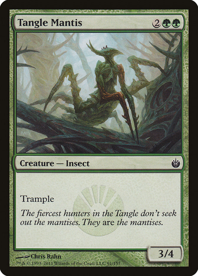 Tangle Mantis 91 (Mirrodin Besieged)  - Foil | Good Games Adelaide SA