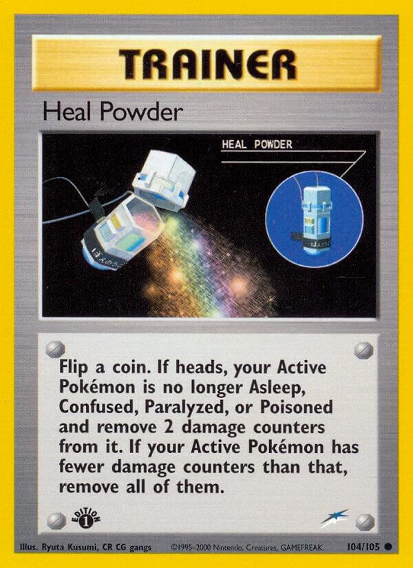 Heal Powder 104/105 (Neo Destiny)  - 1st Edition | Good Games Adelaide SA