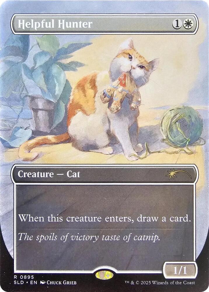 Helpful Hunter 0895 895 (Secret Lair Drop Series)  | Good Games Adelaide SA