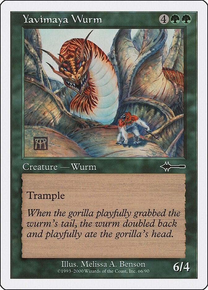 Yavimaya Wurm 66 (Beatdown Box Set)  | Good Games Adelaide SA