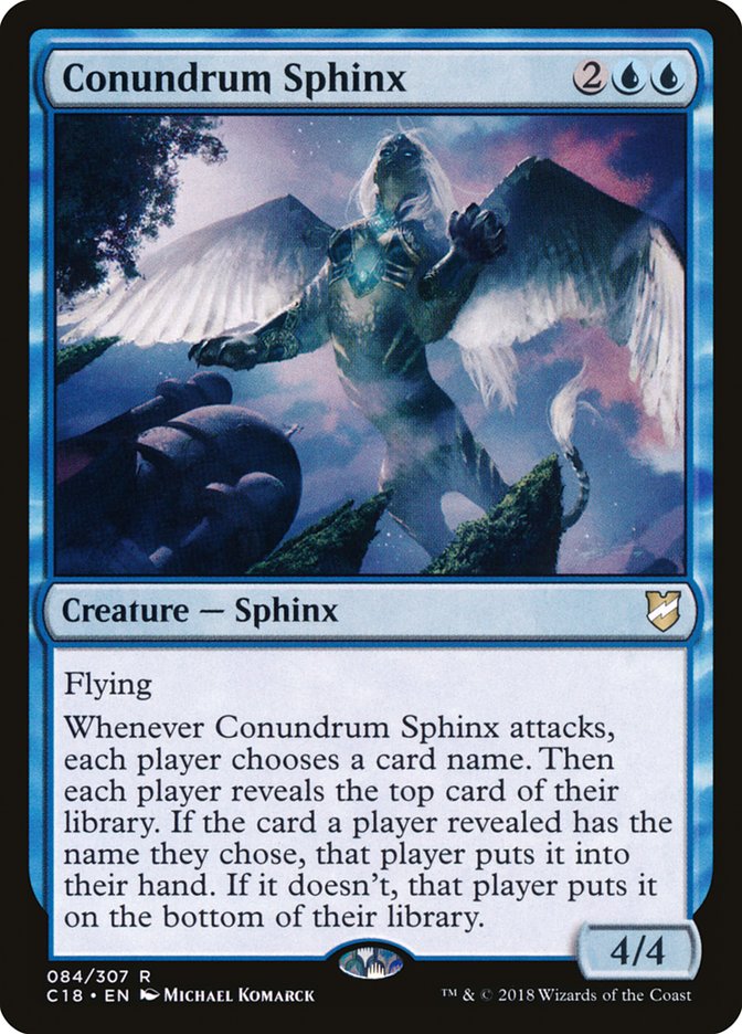 Conundrum Sphinx [Commander 2018] | Good Games Adelaide SA