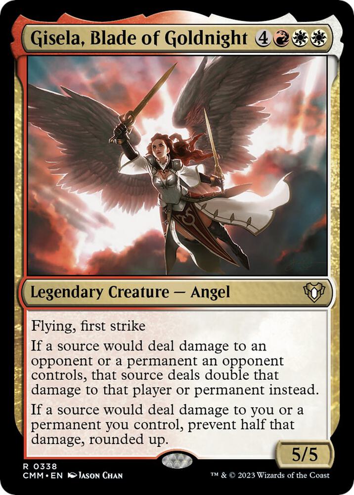 Gisela, Blade of Goldnight 338 (Commander Masters)  - Foil | Good Games Adelaide SA