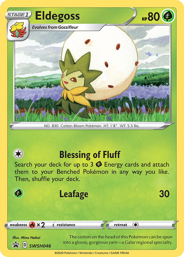 Eldegoss (SWSH046) [Sword & Shield: Black Star Promos] | Good Games Adelaide SA