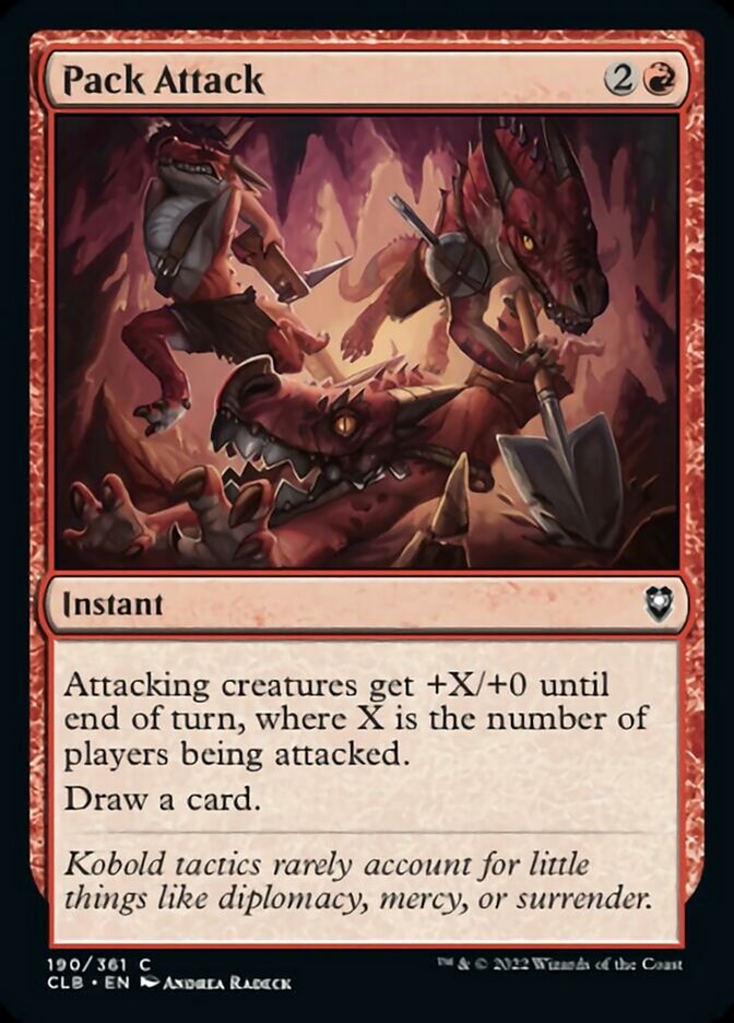 Pack Attack [Commander Legends: Battle for Baldur's Gate] | Good Games Adelaide SA