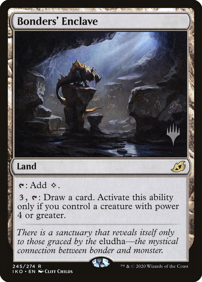 Bonders' Enclave (Promo Pack) [Ikoria: Lair of Behemoths Promos] | Good Games Adelaide SA
