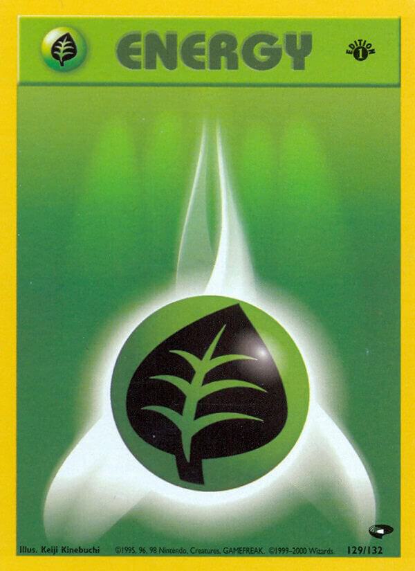Grass Energy 129/132 (Gym Challenge)  - 1st Edition | Good Games Adelaide SA