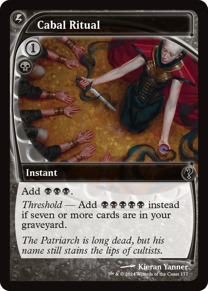 Cabal Ritual 177 (Mystery Booster 2)  - Foil | Good Games Adelaide SA