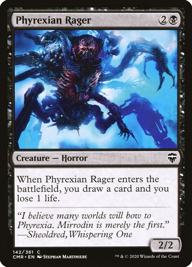 Phyrexian Rager [Commander Legends] | Good Games Adelaide SA