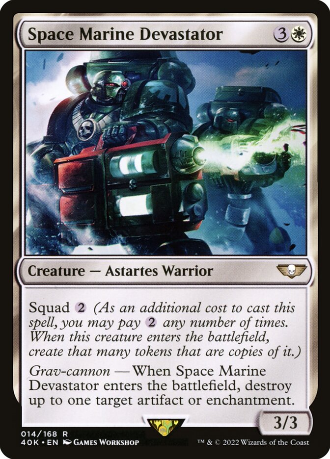 Space Marine Devastator 14 (Universes Beyond: Warhammer 40,000)  | Good Games Adelaide SA