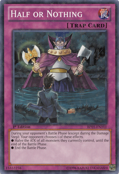 Half or Nothing [BP01-EN101] Starfoil Rare | Good Games Adelaide SA