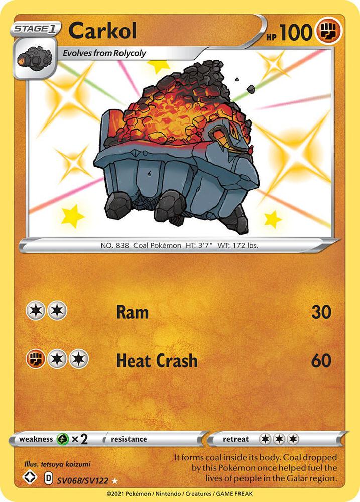 Carkol SV068/SV122 (Shining Fates: Shiny Vault)  - Holofoil | Good Games Adelaide SA