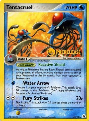 Tentacruel Prerelease 45/92 (Nintendo Promos)  | Good Games Adelaide SA