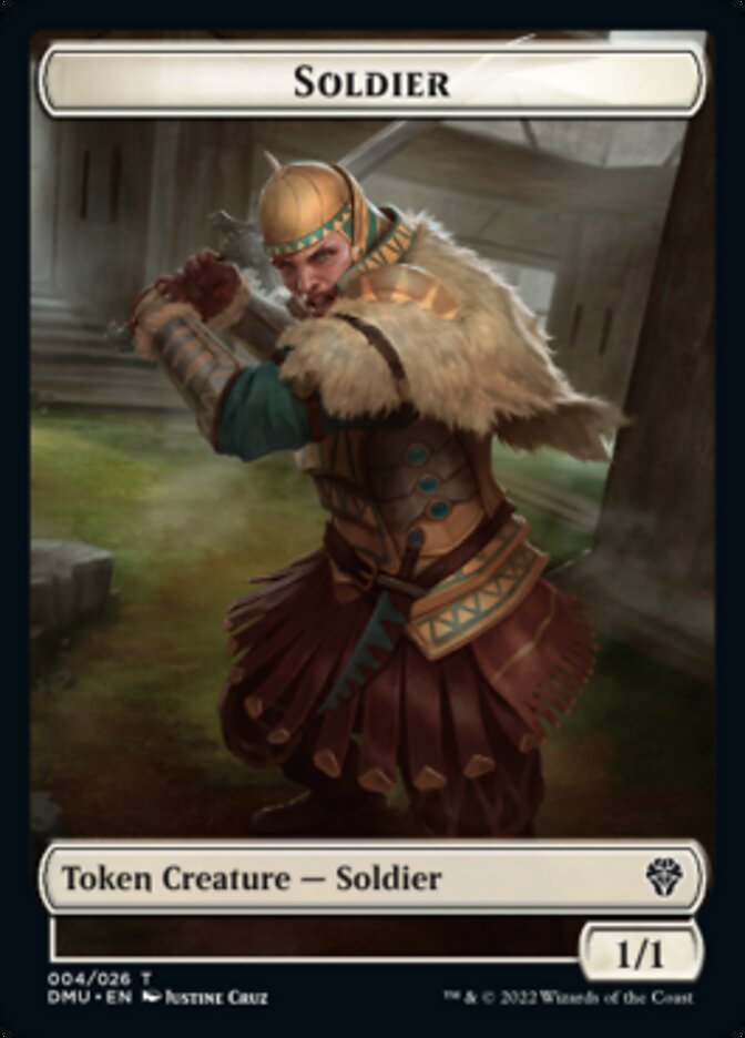 Soldier // Kobolds of Kher Keep Double-sided Token [Dominaria United Tokens] | Good Games Adelaide SA