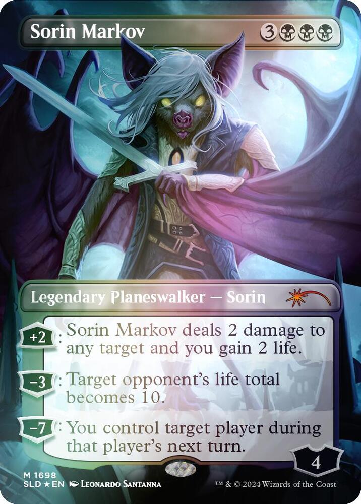 Sorin Markov Rainbow Foil 1698 (Secret Lair Drop Series)  - Foil | Good Games Adelaide SA