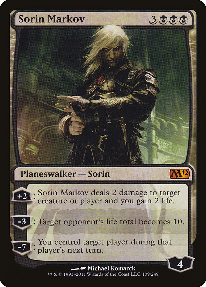 Sorin Markov 109 (Magic 2012 (M12))  | Good Games Adelaide SA