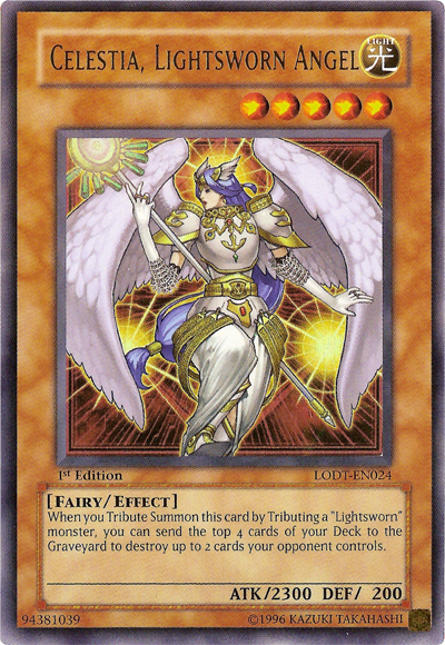 Celestia, Lightsworn Angel [LODT-EN024] Ultra Rare | Good Games Adelaide SA