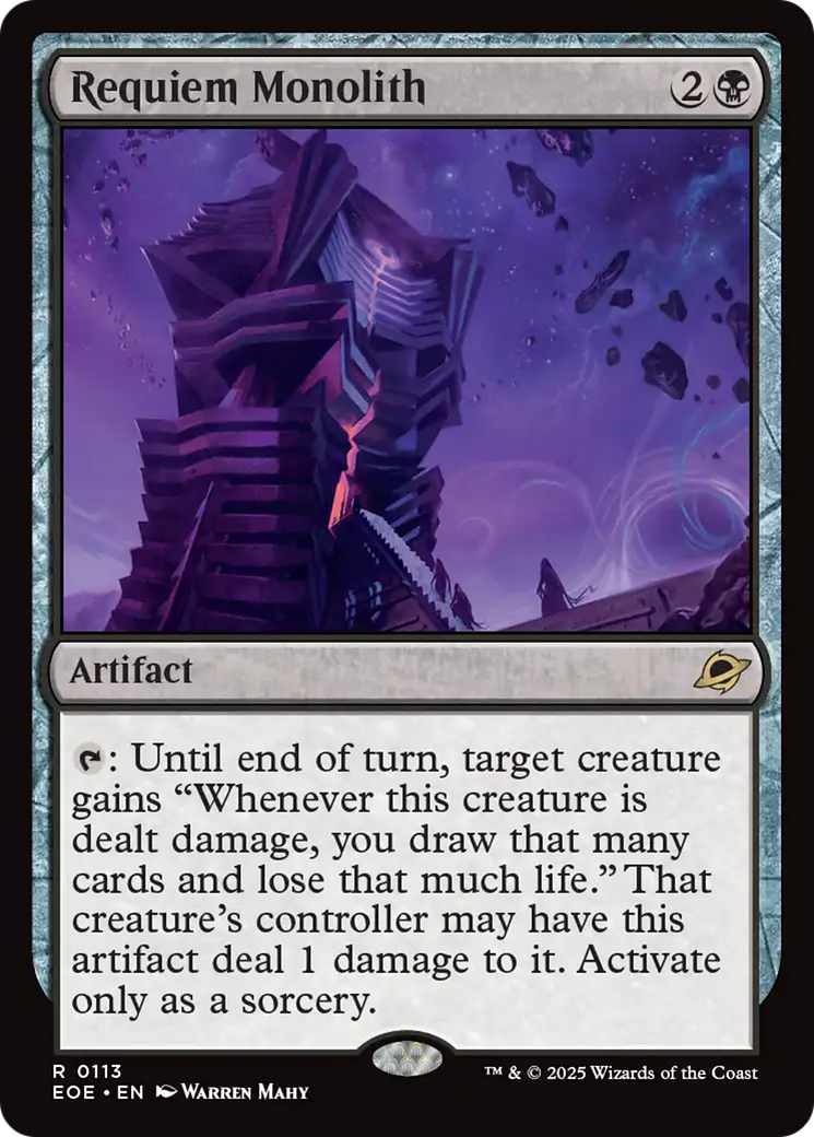 Requiem Monolith [Edge of Eternities] | Good Games Adelaide SA