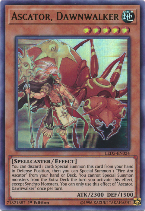 Ascator, Dawnwalker [LED5-EN024] Ultra Rare | Good Games Adelaide SA