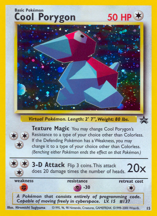 Cool Porygon (15) [Wizards of the Coast: Black Star Promos] | Good Games Adelaide SA