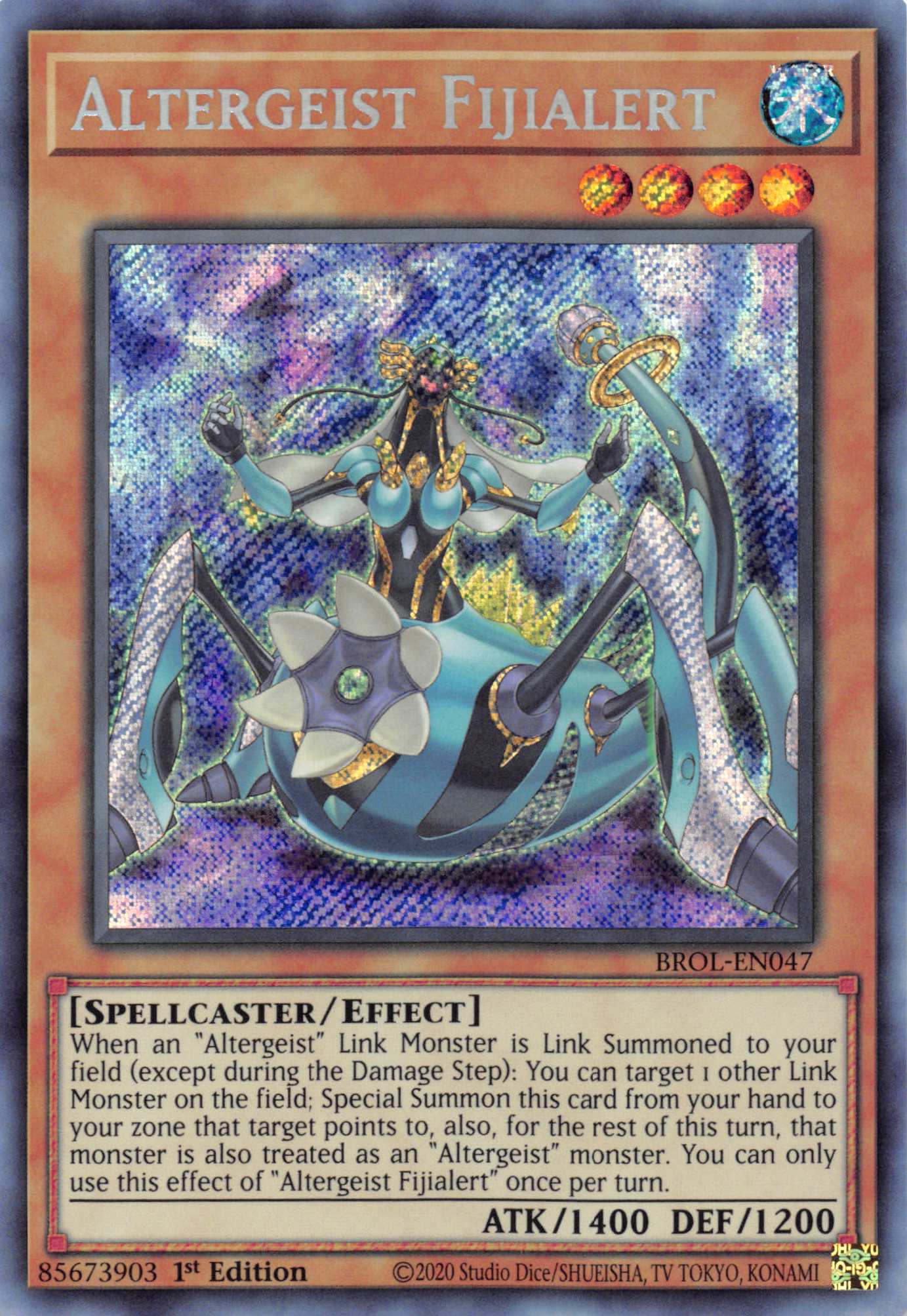 Altergeist Fijialert [BROL-EN047] Secret Rare | Good Games Adelaide SA