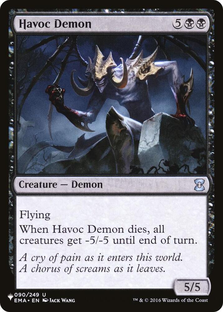Havoc Demon 090/249 (The List Reprints)  | Good Games Adelaide SA