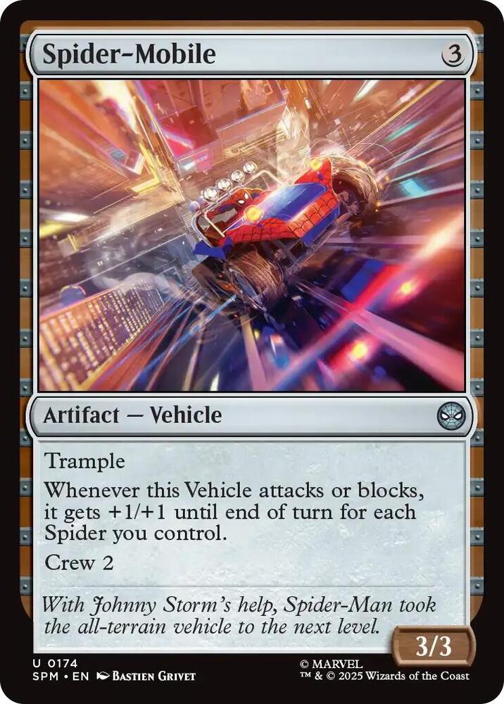 Spider-Mobile 174 (Marvel's Spider-Man)  - Foil | Good Games Adelaide SA