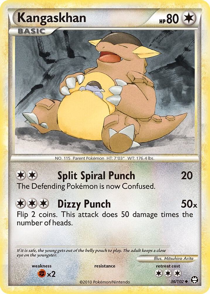 Kangaskhan 36/102 (Triumphant)  | Good Games Adelaide SA