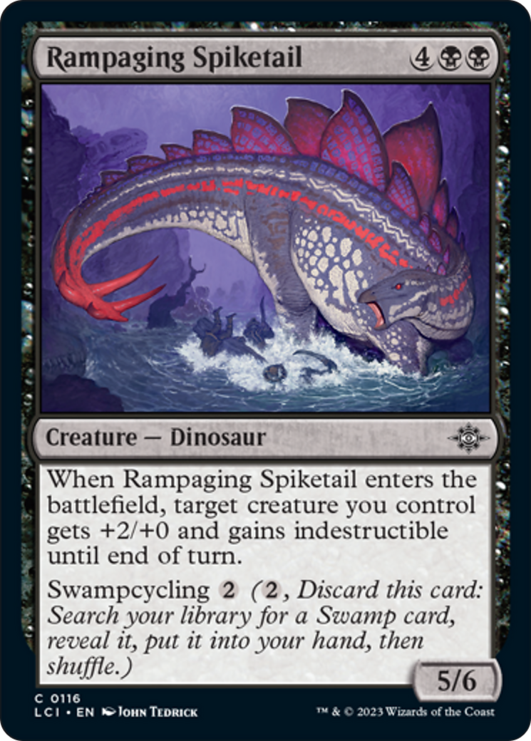 Rampaging Spiketail [The Lost Caverns of Ixalan] | Good Games Adelaide SA