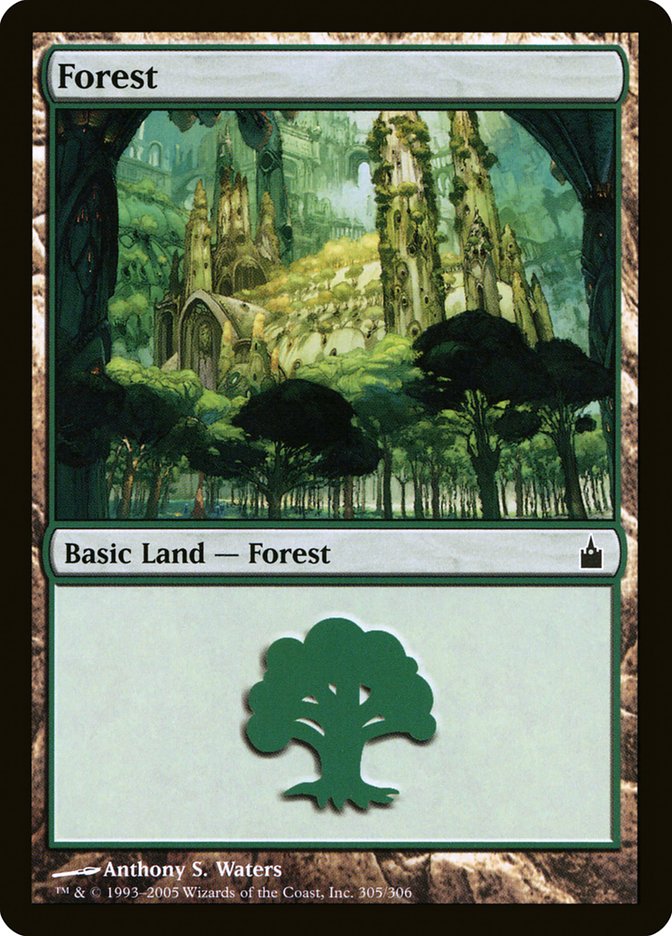 Forest (305) [Ravnica: City of Guilds] | Good Games Adelaide SA
