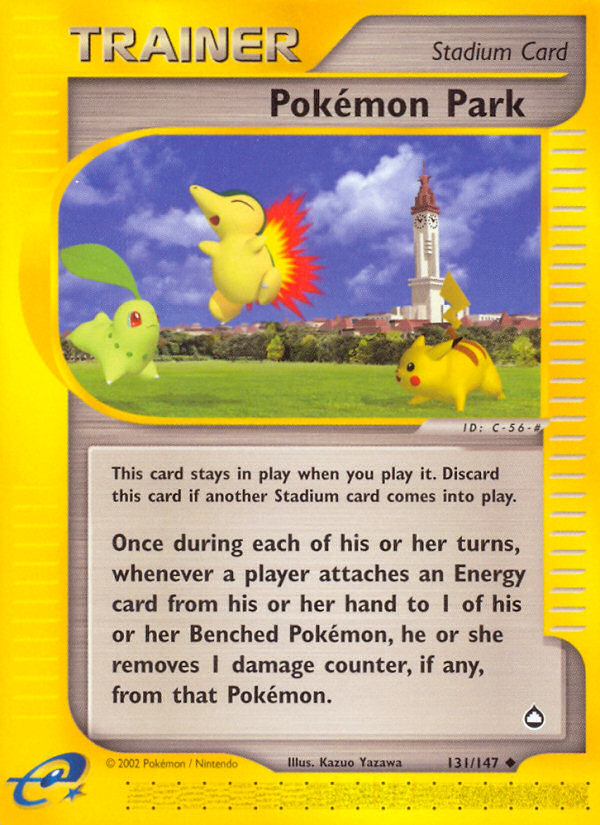 Pokemon Park (131/147) [Aquapolis] | Good Games Adelaide SA