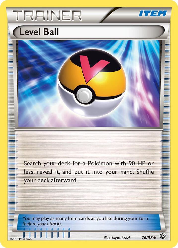 Level Ball 76/98 (XY - Ancient Origins)  | Good Games Adelaide SA