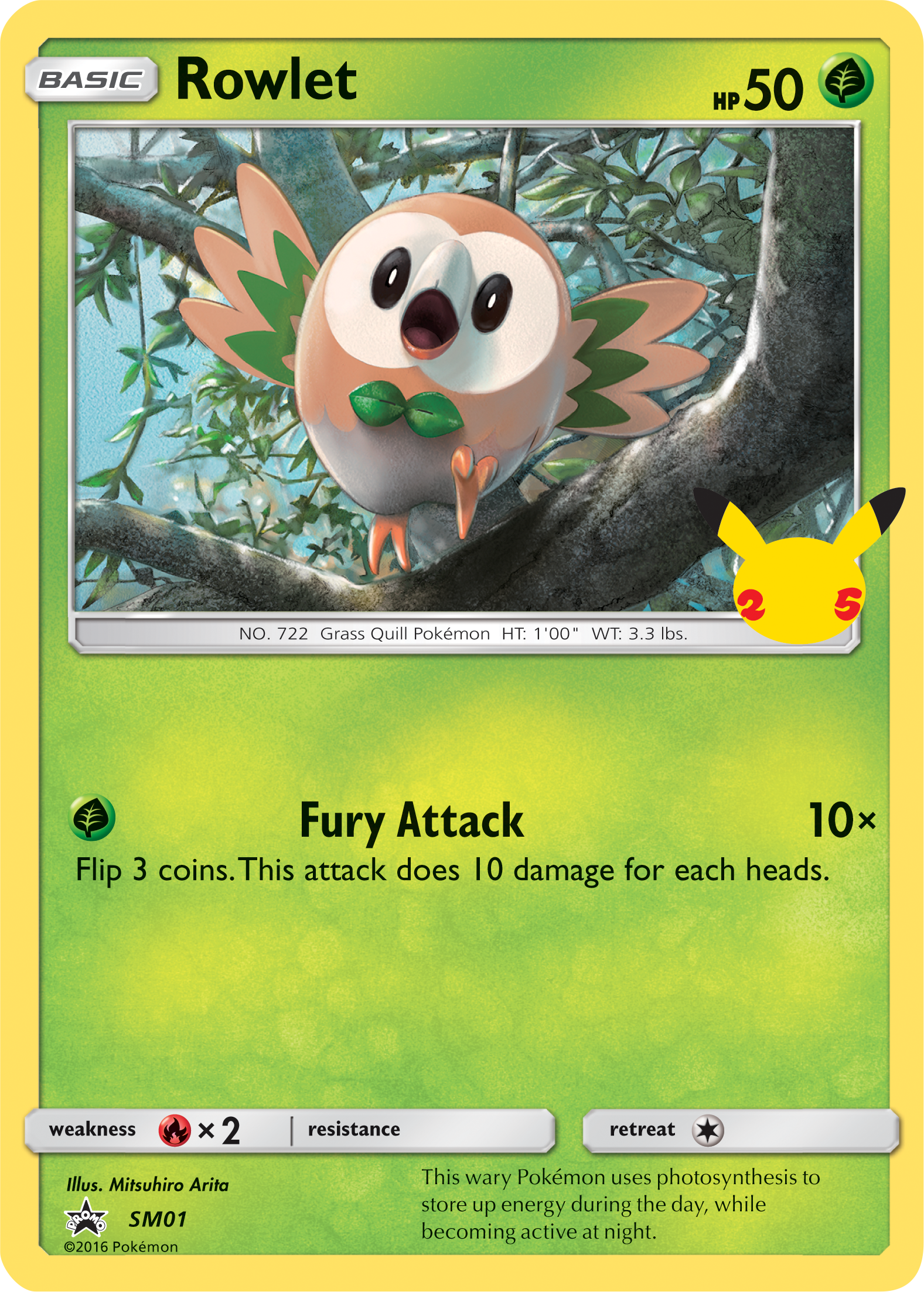 Rowlet (SM01) [First Partner Pack] | Good Games Adelaide SA