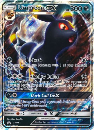 Umbreon GX (SM36) (Jumbo Card) [Sun & Moon: Black Star Promos] | Good Games Adelaide SA