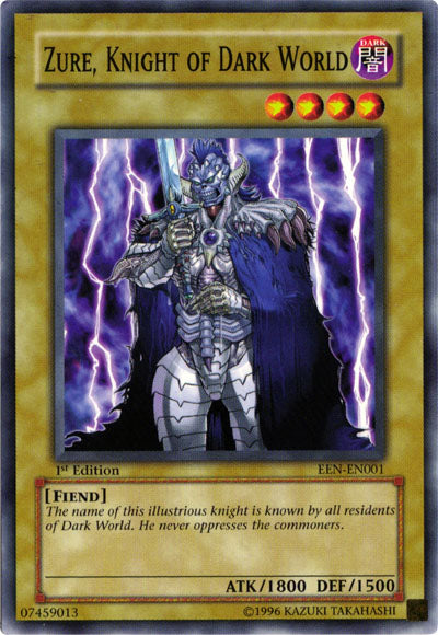Zure, Knight of Dark World [EEN-EN001] Common | Good Games Adelaide SA