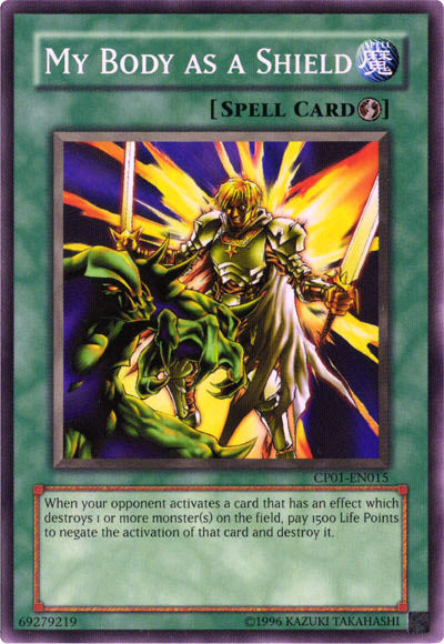 My Body as a Shield [CP01-EN015] Common | Good Games Adelaide SA