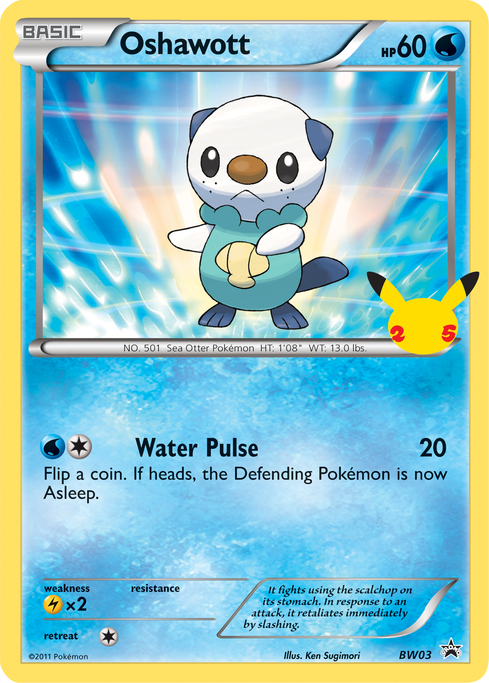 Oshawott (BW03) [First Partner Pack] | Good Games Adelaide SA